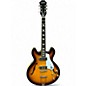 Used 2016 Epiphone Casino Vintage Sunburst Hollow Body Electric Guitar thumbnail