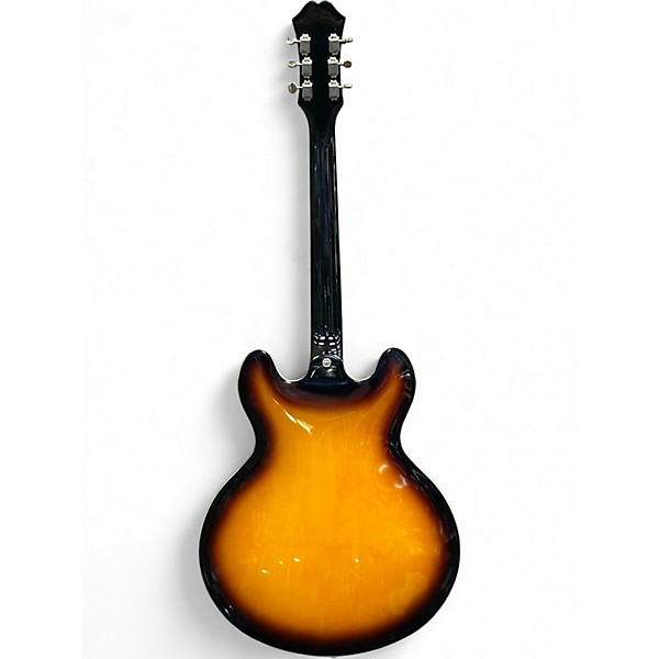 Used 2016 Epiphone Casino Vintage Sunburst Hollow Body Electric Guitar