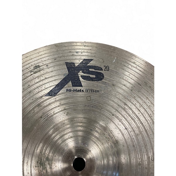 Used SABIAN 13in XS20 Hi Hat Pair Cymbal