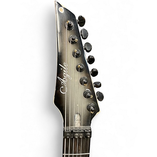 Used Agile interceptor 727 Silverburst Solid Body Electric Guitar