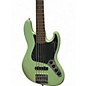 Used Fender Deluxe Active Jazz Bass V 5 String Surf Pearl Green Electric Bass Guitar