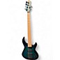Used MTD MTD Kingston Saratoga Norm Stockton Satin Blue Burst Electric Bass Guitar thumbnail