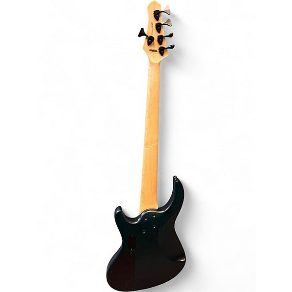 Used MTD MTD Kingston Saratoga Norm Stockton Satin Blue Burst Electric Bass Guitar