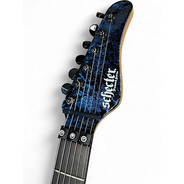Used Schecter Guitar Research SUN VALLEY SUPER SHREDDER FR BLUE REIGN Solid Body Electric Guitar
