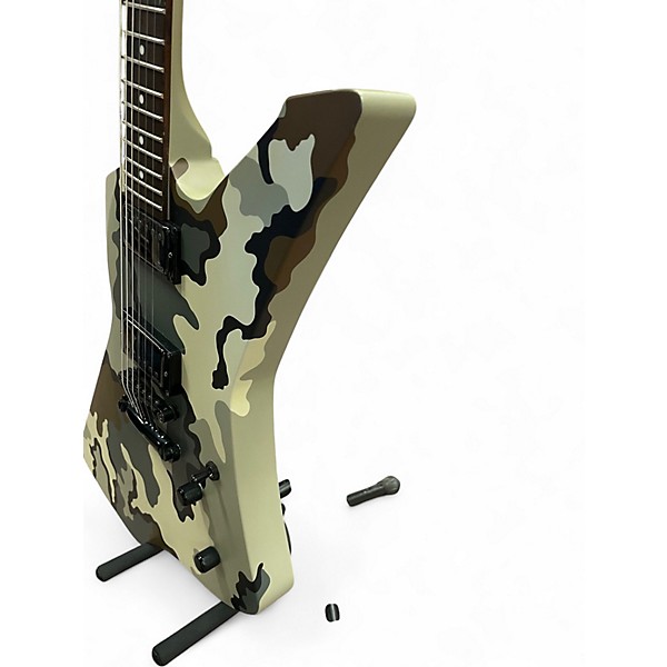 Used ESP LTD James Hetfield Snakebyte Camo Solid Body Electric Guitar