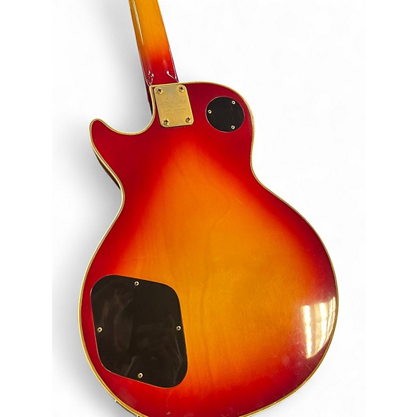 Vintage 1970s Aria mach-1 Cherry Sunburst Solid Body Electric Guitar