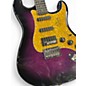 Used Fretlight ORIANTHI Purple SUNBURST Solid Body Electric Guitar