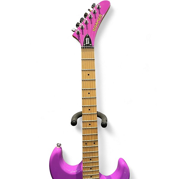 Used Kramer Baretta Purple Solid Body Electric Guitar