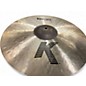 Used Zildjian 19in K Sweet Crash Cymbal