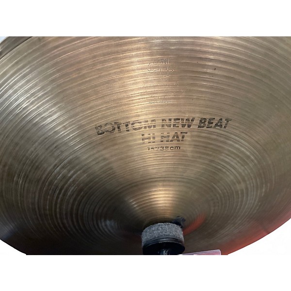 Used Zildjian 15in New Beat Hi Hat Bottom Cymbal