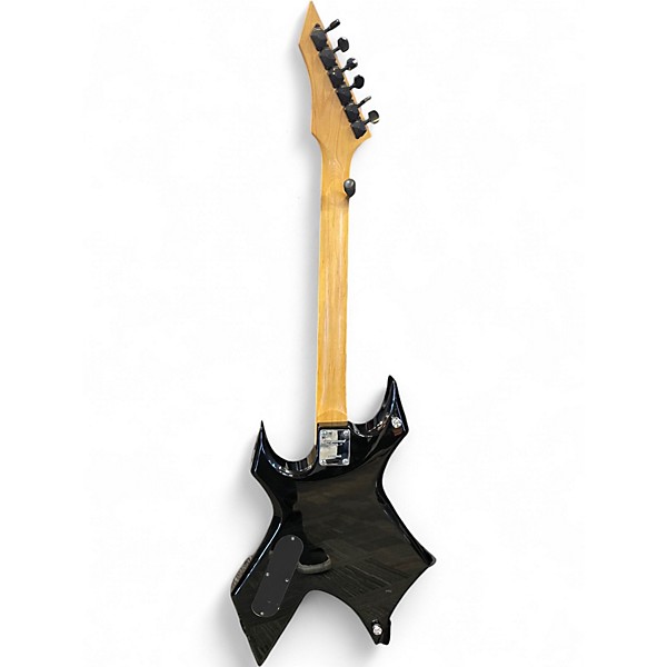 Used B.C. Rich Bronze Series Warlock Black Solid Body Electric Guitar