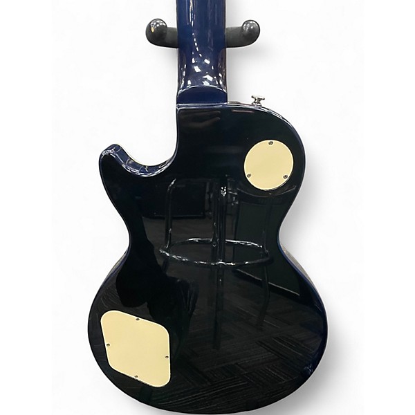 Used Epiphone Les Paul Standard Pro Transparent Blue Solid Body Electric Guitar
