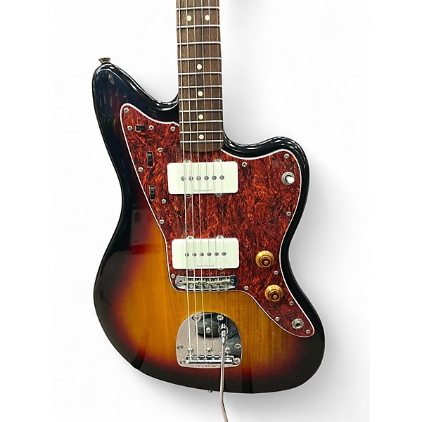 Used 2018 Squier Vintage Modified Jazzmaster 3 Tone Sunburst Solid Body Electric Guitar