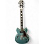 Used D'Angelico Premier Series DC sky blue Hollow Body Electric Guitar thumbnail