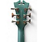 Used D'Angelico Premier Series DC sky blue Hollow Body Electric Guitar