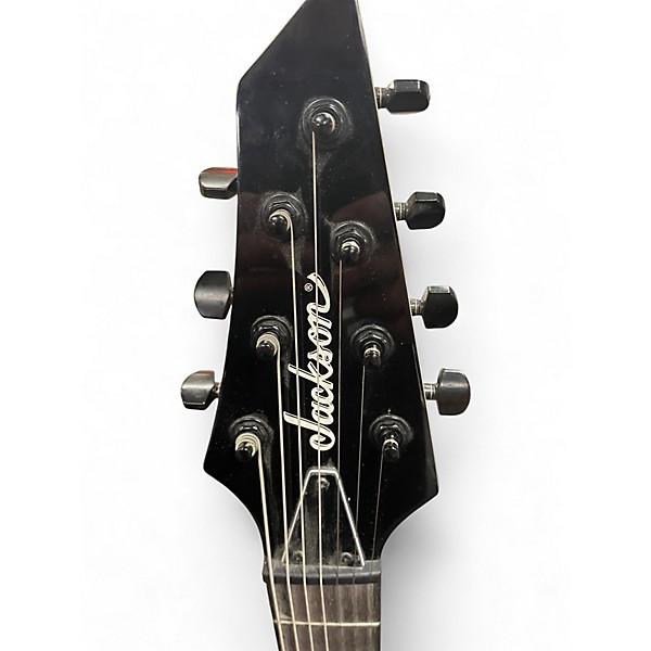 Used Jackson DINKY 7 STRING Black Solid Body Electric Guitar