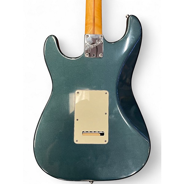 Vintage 1984 Fender American Deluxe Stratocaster Plus Carribean Blue Solid Body Electric Guitar