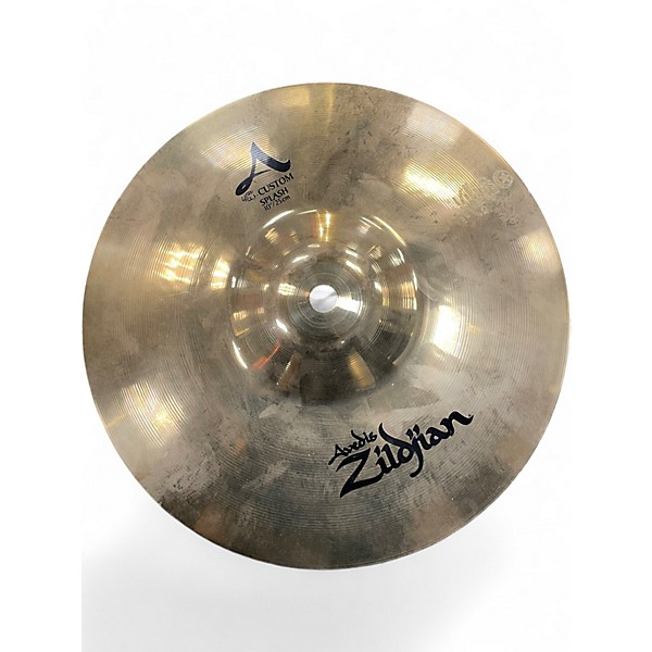 Used Zildjian 10in A Custom Splash Cymbal