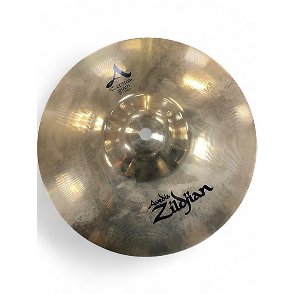 Used Zildjian 10in A Custom Splash Cymbal