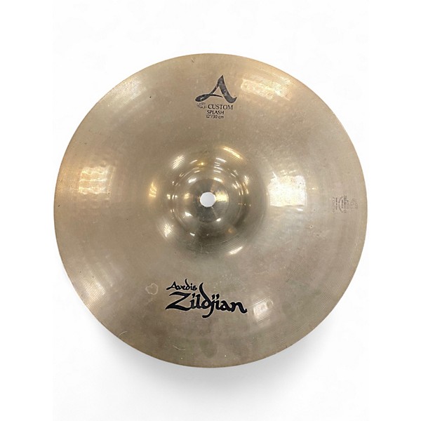 Used Zildjian 12in A Custom Splash Cymbal