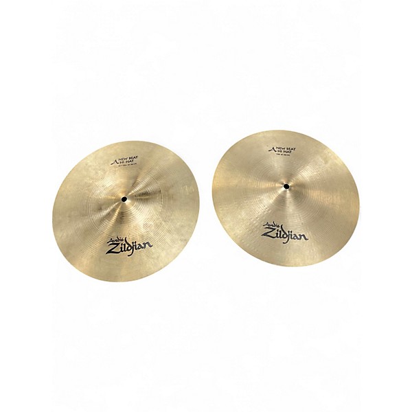 Used Zildjian 14in New Beat Hi Hat Pair Cymbal