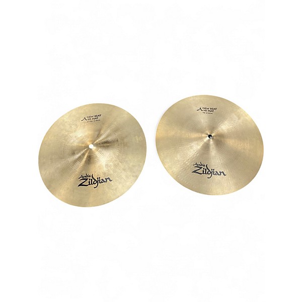 Used Zildjian 14in New Beat Hi Hat Pair Cymbal
