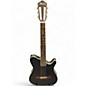 Used Ibanez TOD10N Satin Black Classical Acoustic Electric Guitar thumbnail