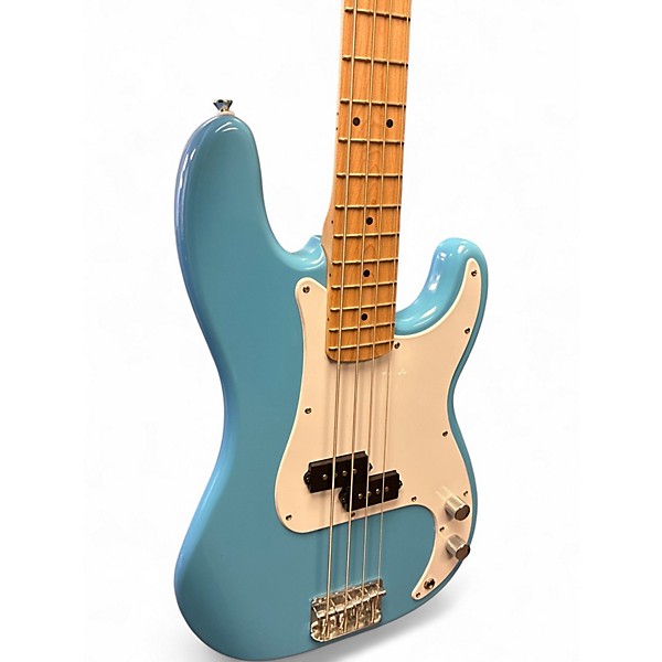 Used Squier SONIC PRECISION BASS California Blue Electric Bass Guitar