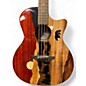 Used Luna VISTA BEAR BASS Natural Acoustic Bass Guitar