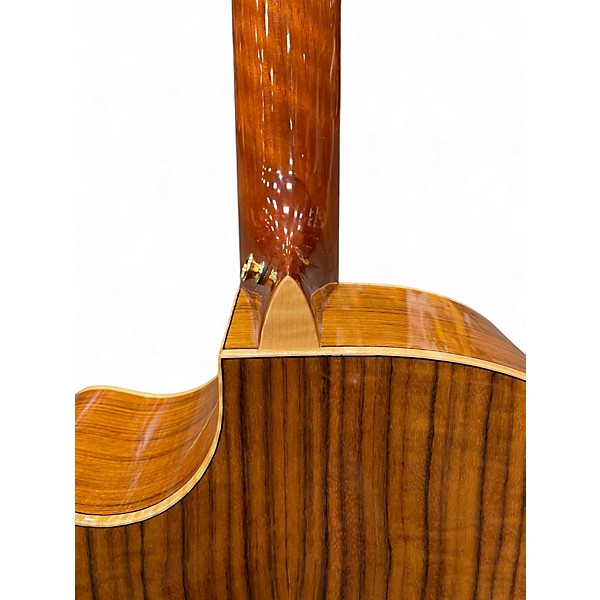 Used Luna VISTA BEAR BASS Natural Acoustic Bass Guitar