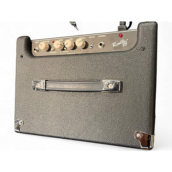 Used Fender Rumble 25 25W 1x8 Bass Combo Amp