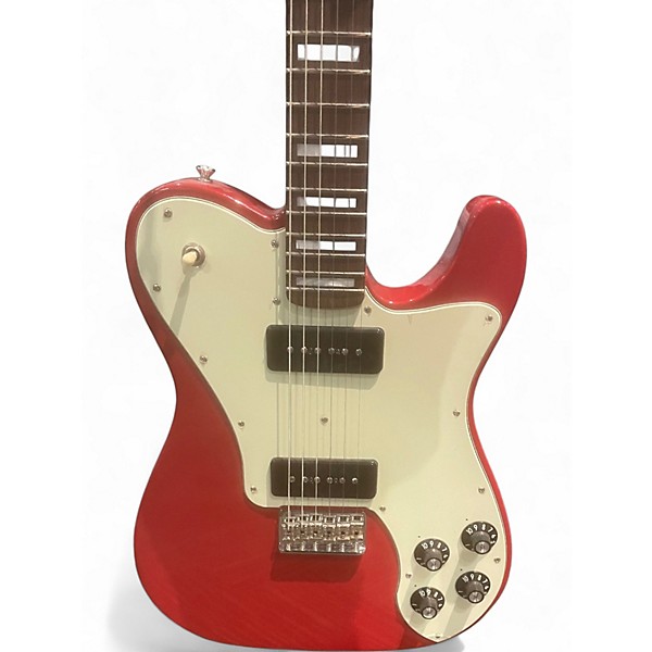 Used Fender Chris Shiflett Cleaver Telecaster Deluxe Dakota Red Solid Body Electric Guitar