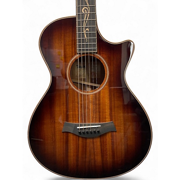 Used Taylor K22CE 12 FRET V CLASS Amber Acoustic Electric Guitar