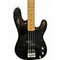 Used Squier Precision Bass Special Black Electric Bass Guitar