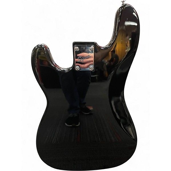 Used Squier Precision Bass Special Black Electric Bass Guitar