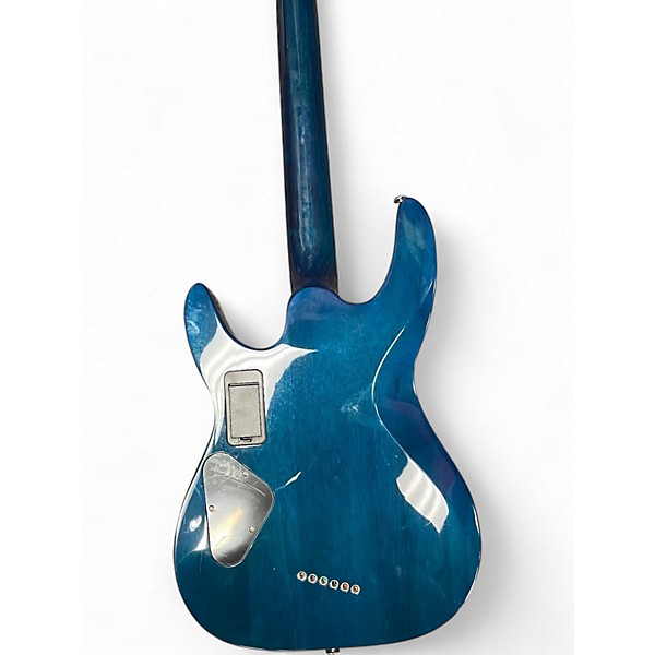 Used DBZ Guitars Barchetta Trans Blue Solid Body Electric Guitar