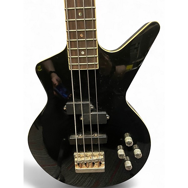 Used Dean Cadillac Black Electric Bass Guitar