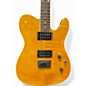 Used Fender Special Edition Custom Telecaster FMT HH Amber Solid Body Electric Guitar