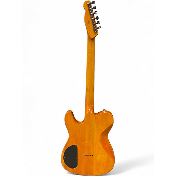 Used Fender Special Edition Custom Telecaster FMT HH Amber Solid Body Electric Guitar