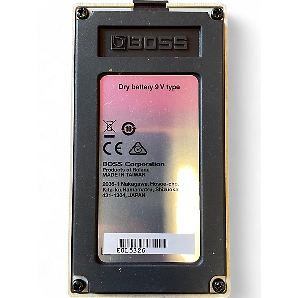 Used BOSS SD1 Super Overdrive Effect Pedal