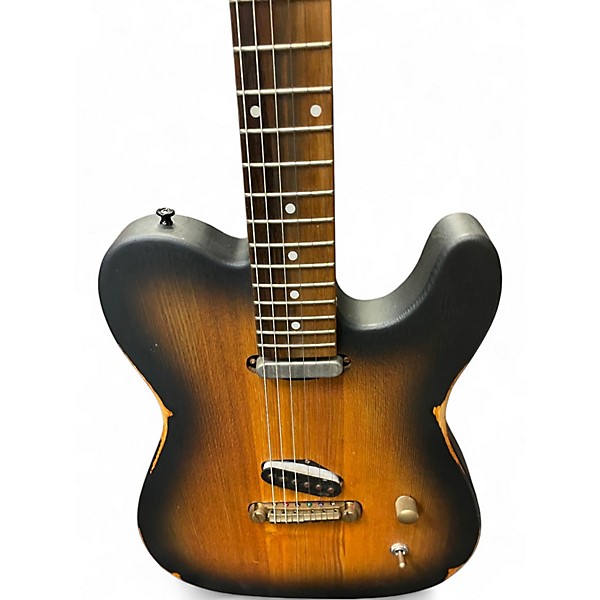 Used Slick SL50 Vintage Sunburst Solid Body Electric Guitar