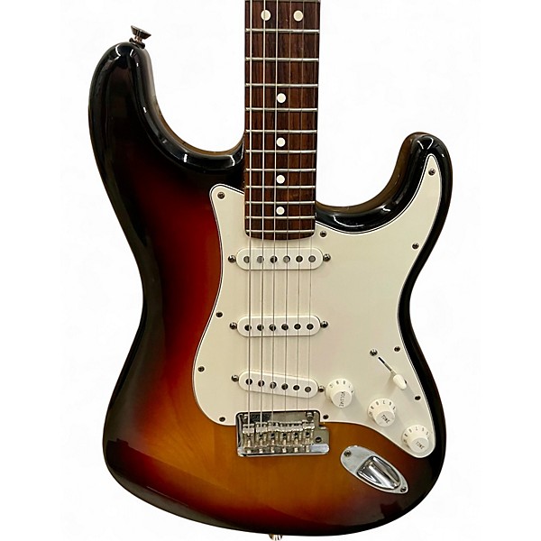 Used Fender American Standard Stratocaster 2 Color Sunburst Solid Body Electric Guitar