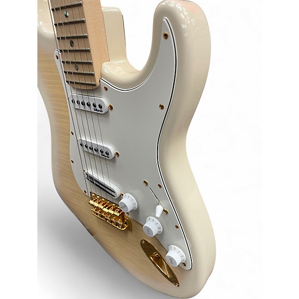 Used Fender RICHIE KOTZEN STRATOCASTER White Blonde Solid Body Electric Guitar