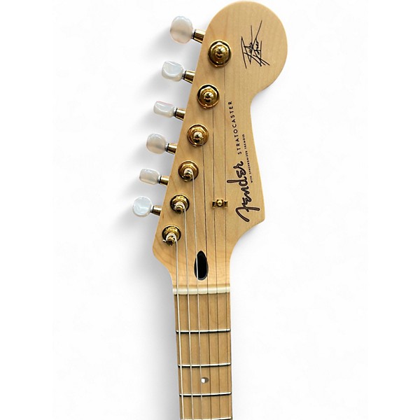 Used Fender RICHIE KOTZEN STRATOCASTER White Blonde Solid Body Electric Guitar