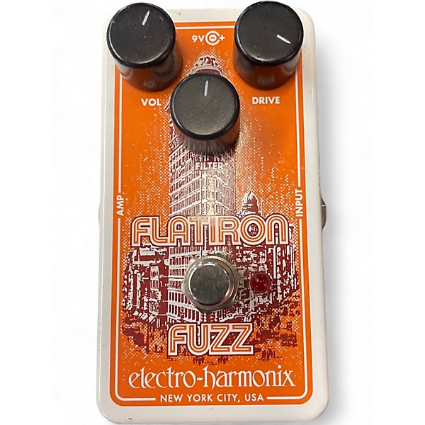 Used Electro-Harmonix Flatiron Fuzz Effect Pedal