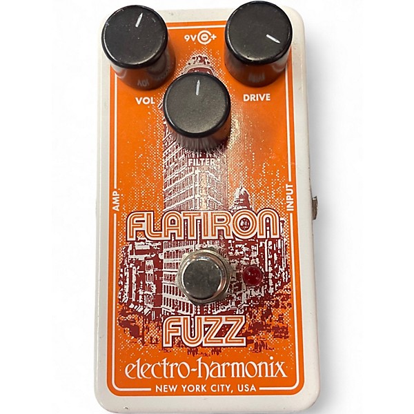 Used Electro-Harmonix Flatiron Fuzz Effect Pedal