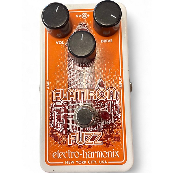 Used Electro-Harmonix Flatiron Fuzz Effect Pedal