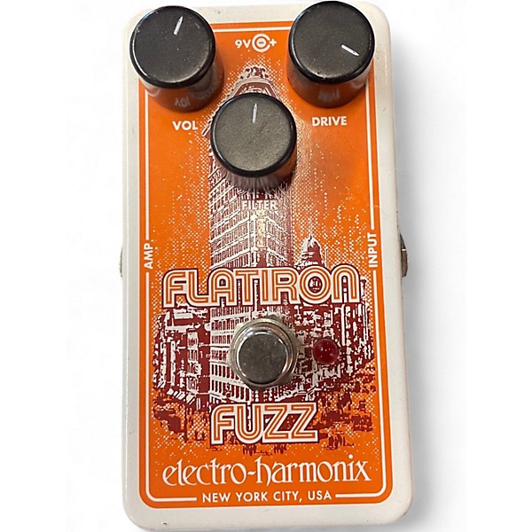 Used Electro-Harmonix Flatiron Fuzz Effect Pedal