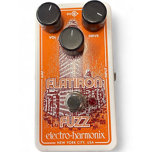 Used Electro-Harmonix Flatiron Fuzz Effect Pedal