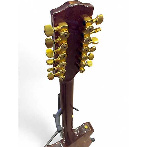 Used Carvin AE185-12 Natural Flame 12 String Acoustic Electric Guitar